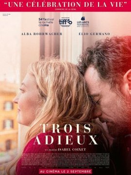 affiche du film Trois adieux
