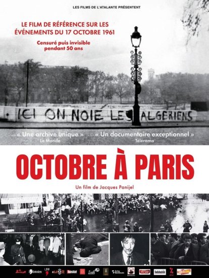 Affiche du film Octobre à Paris