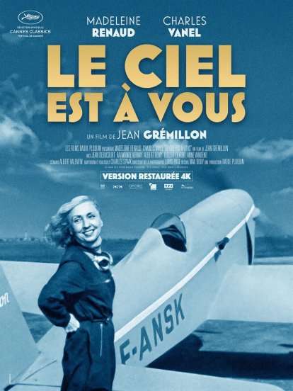 Affiche du film Le ciel est à vous