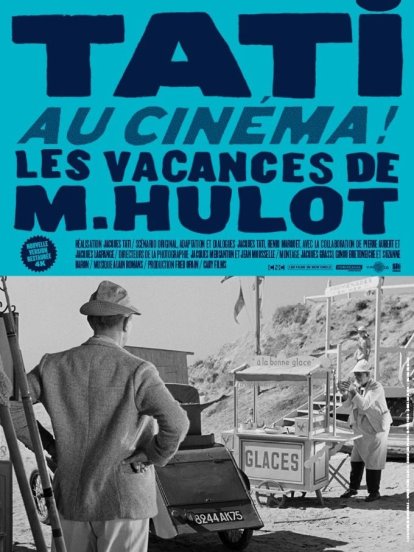 Affiche du film Les vacances de Monsieur Hulot